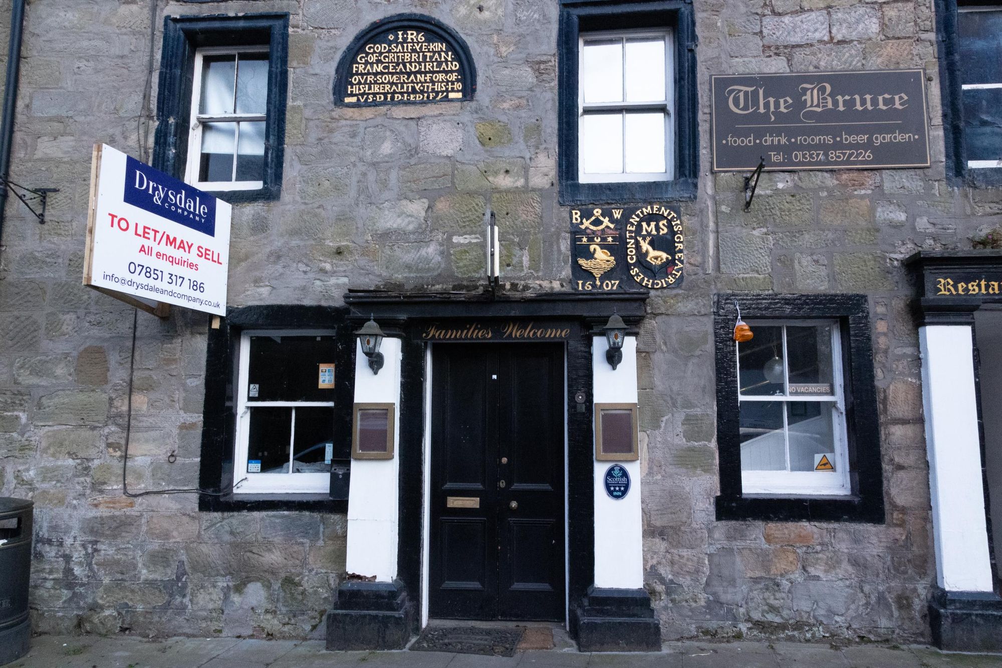 Bruce Inn for sale/to let. (Pub, External, Sign, Key). Published on 06-05-2024