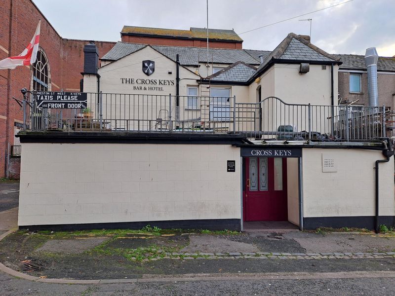 Back entrance to pub. (Pub, External). Published on 25-10-2024
