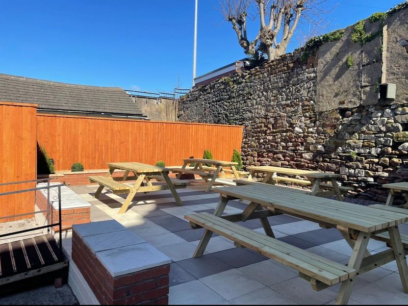 Beer Garden (photo: 14/02/2025 Gary Waddington). (Pub, External, Garden, Key). Published on 16-02-2025 