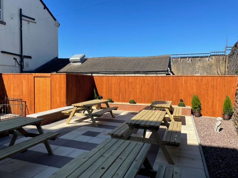 Beer Garden (photo: 14/02/2025 Gary Waddington). (Pub, External, Garden). Published on 16-02-2025