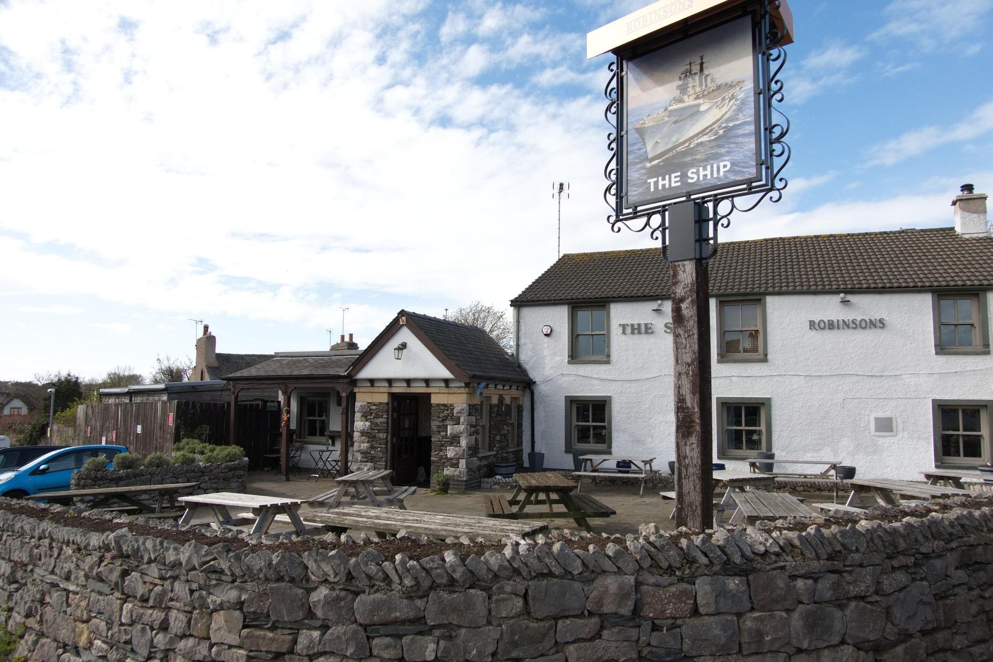 The exterior from the road (09/04/2026 Jack Summers-Glass). (Pub, External, Sign, Key). Published on 11-04-2026