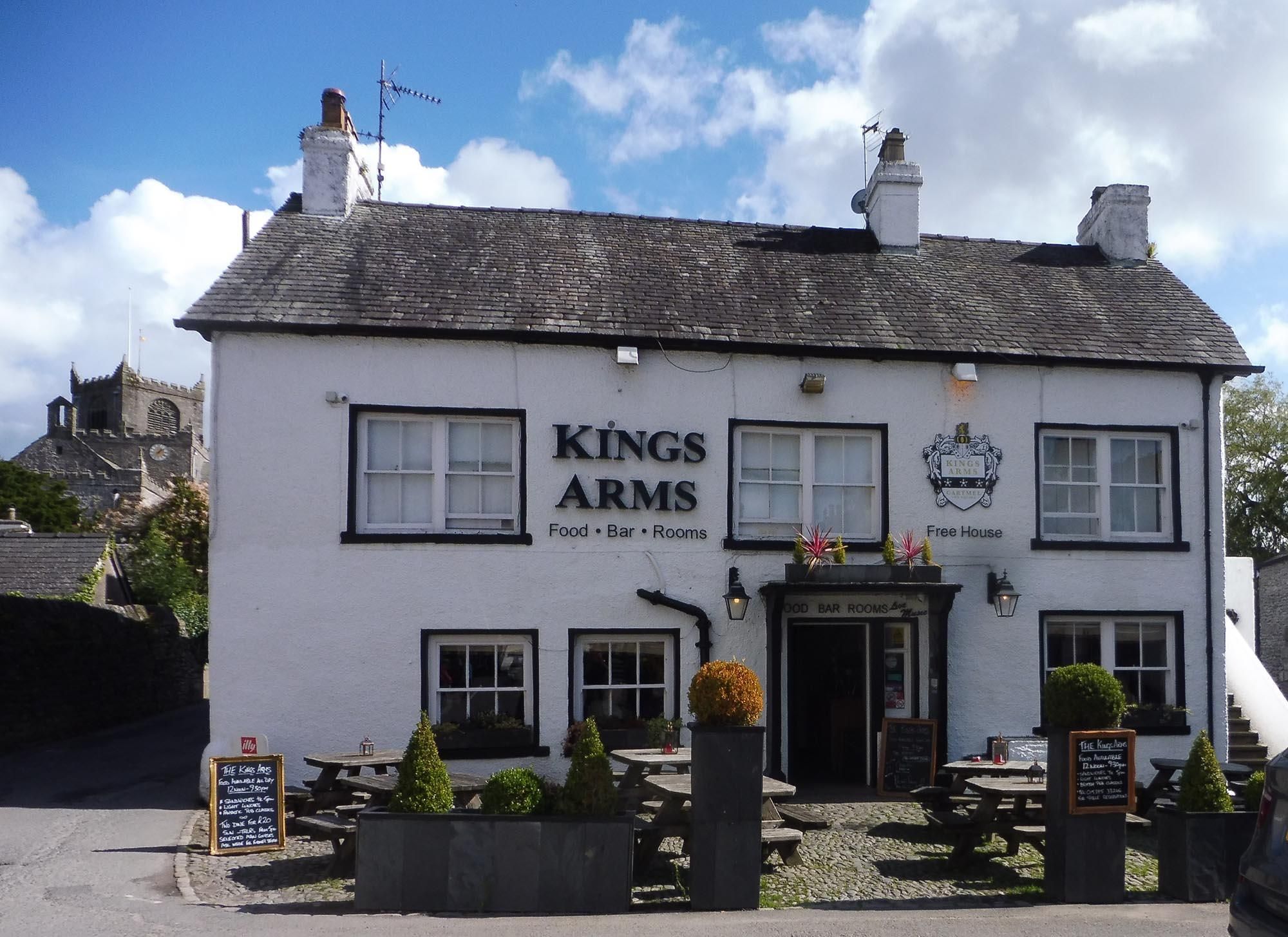 Kings Arms Cartmel. (Pub, External). Published on 01-01-1970