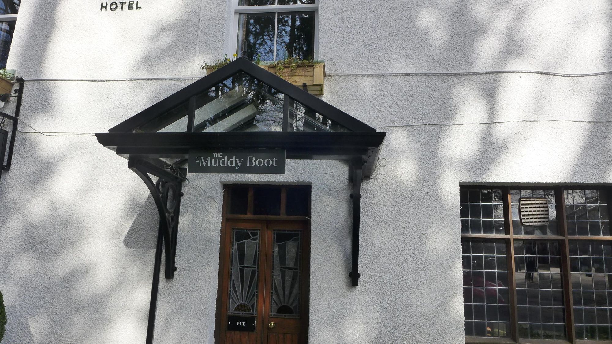 The main entrance (13/03/2026 Don Grant). (Pub, External). Published on 25-03-2026