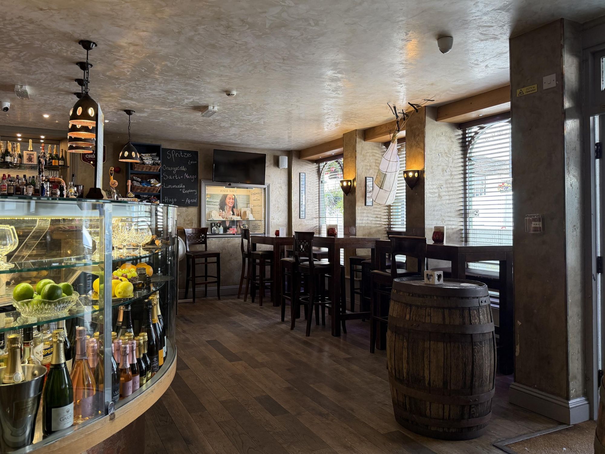 Bar and main seating (11/07/2026 Ann Summers-Glass). (Pub, Bar). Published on 12-07-2026