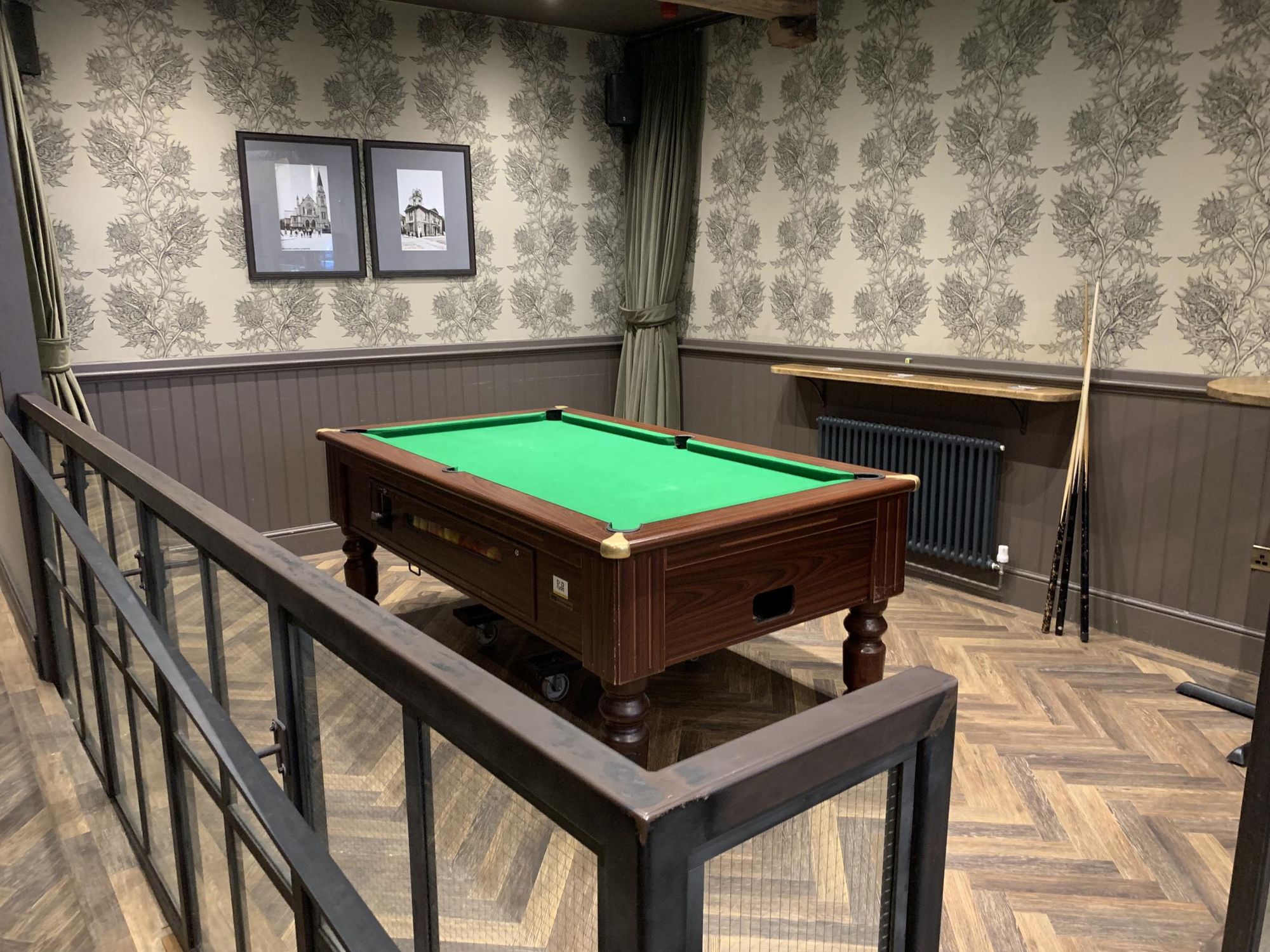 The pool table (9/10/2021). (Pub, Bar). Published on 12-07-2026