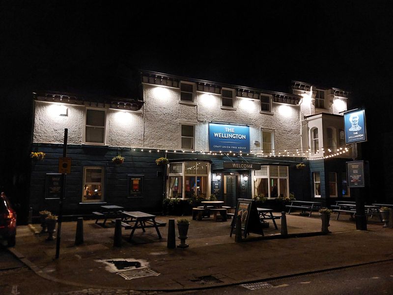 The exterior at night (02/03/2026 Quinten Taylor). (Pub, External). Published on 18-05-2026 