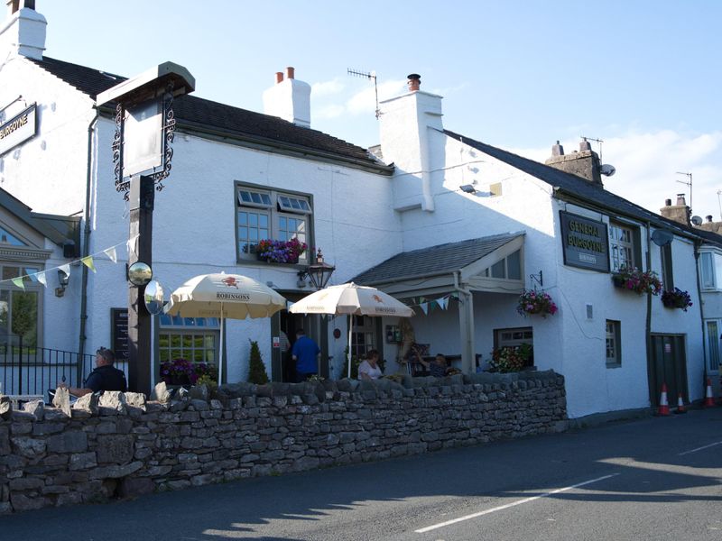 The pub from the road (2025-08-14 Jack S-G). (Pub, External, Key). Published on 15-08-2025