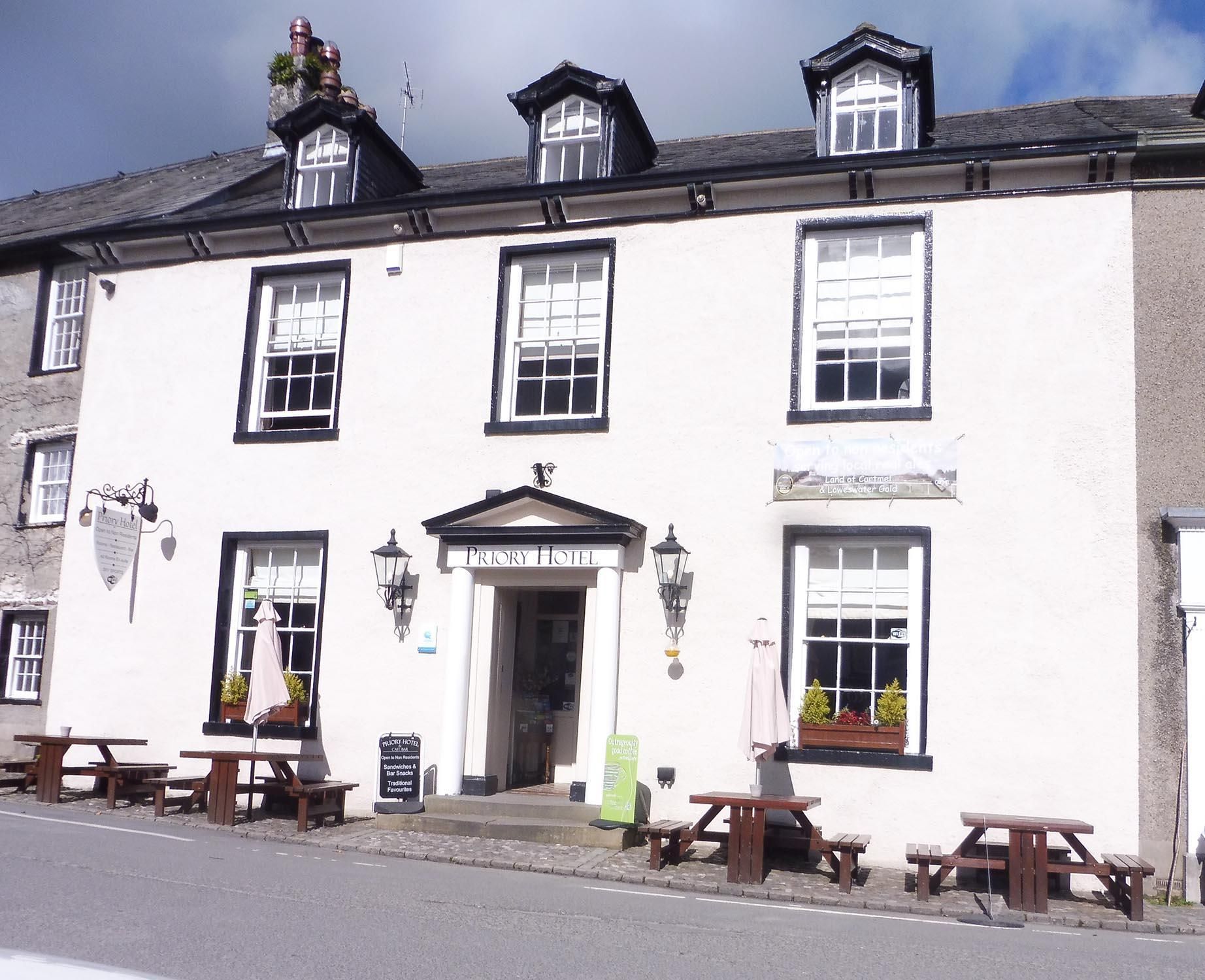 Priory Hotel. (Pub, External, Key). Published on 01-01-1970