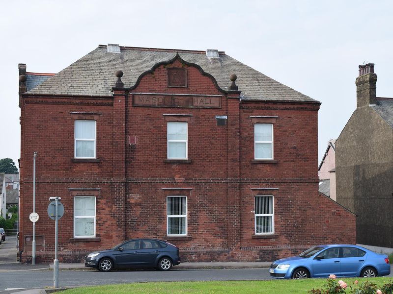 Millom Masonic Hall. (External, Key). Published on 01-01-1970 