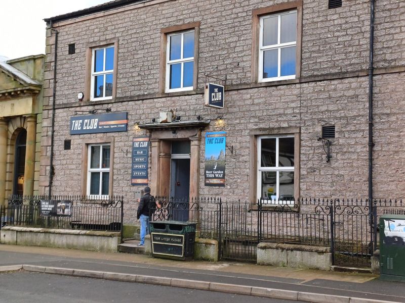 The Club, Kirkby Stephen 24.2.24 (Adrian Smith). (Pub, External, Key). Published on 26-02-2024