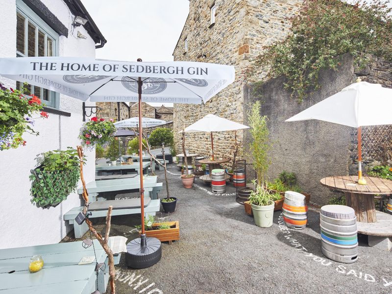 Dalesman, Sedbergh, rear yard 2.7.21. (External, Garden). Published on 29-03-2024
