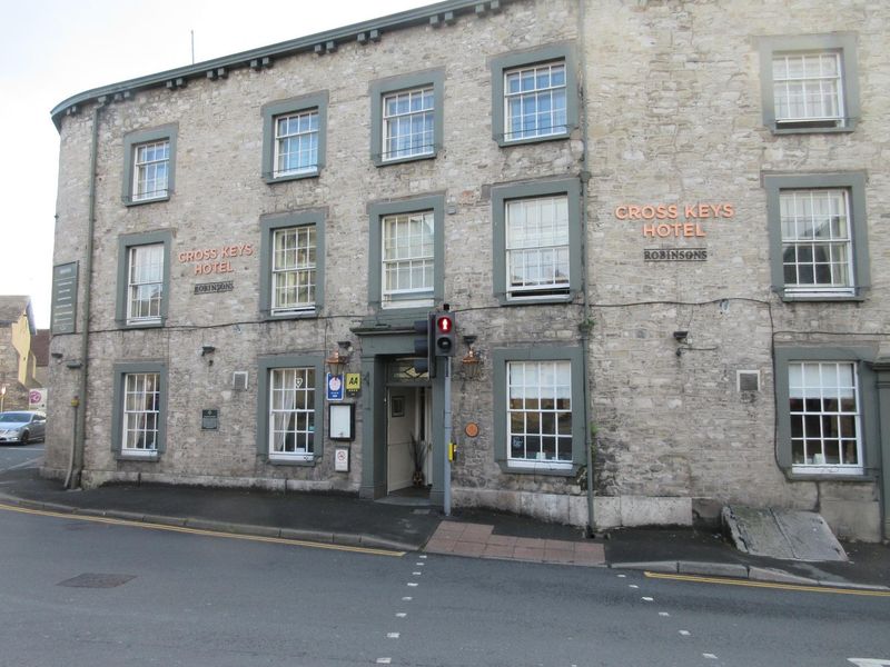 Cross Keys Hotel, Milnthorpe, 2021. (Pub, External, Key). Published on 10-08-2021