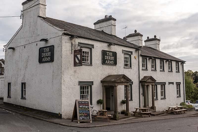 Derby Arms front. (Pub, External). Published on 25-11-2019