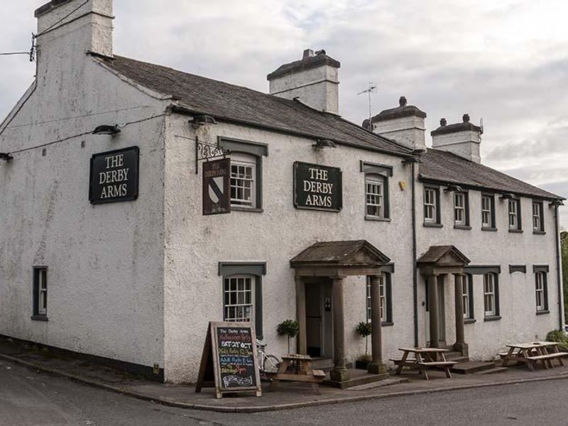 Derby Arms front. (Pub, External). Published on 25-11-2019 