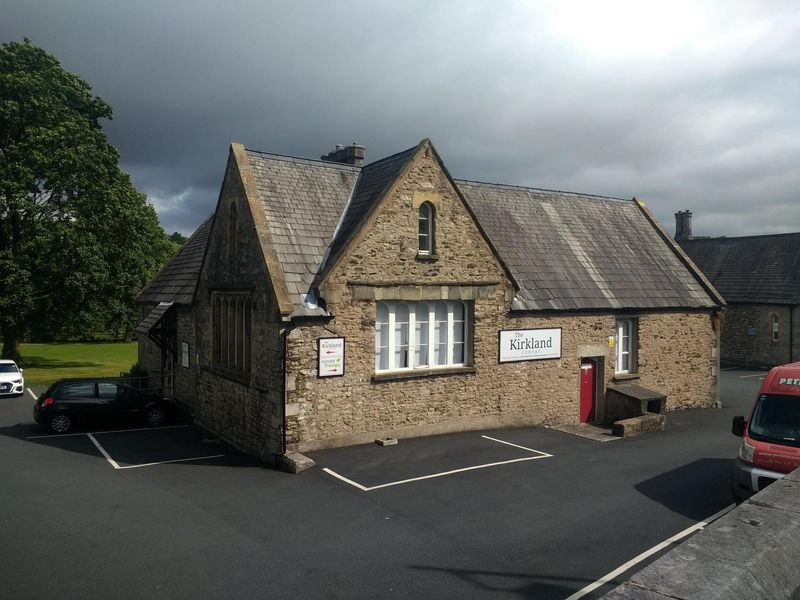 Kirkland Hall, Kendal. (Pub, External, Key). Published on 01-01-1970