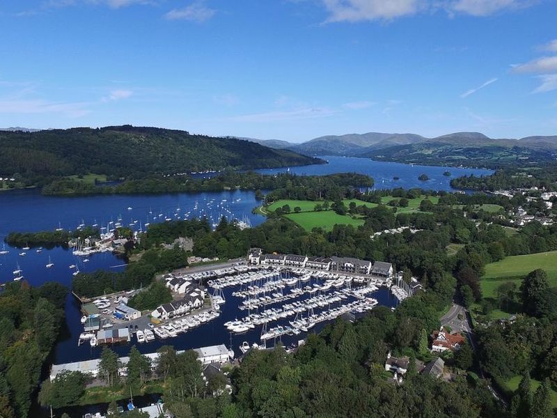 Boathouse Windermere Marina aerial view. (Pub, External). Published on 01-01-1970 