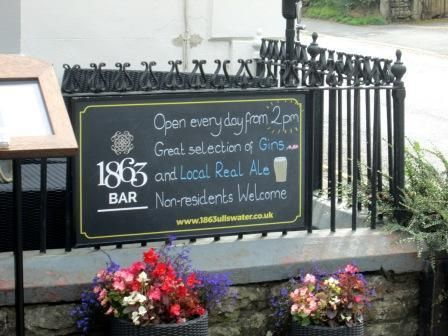 1863 Pooley Bridge beers. (Pub, External, Sign). Published on 01-01-1970