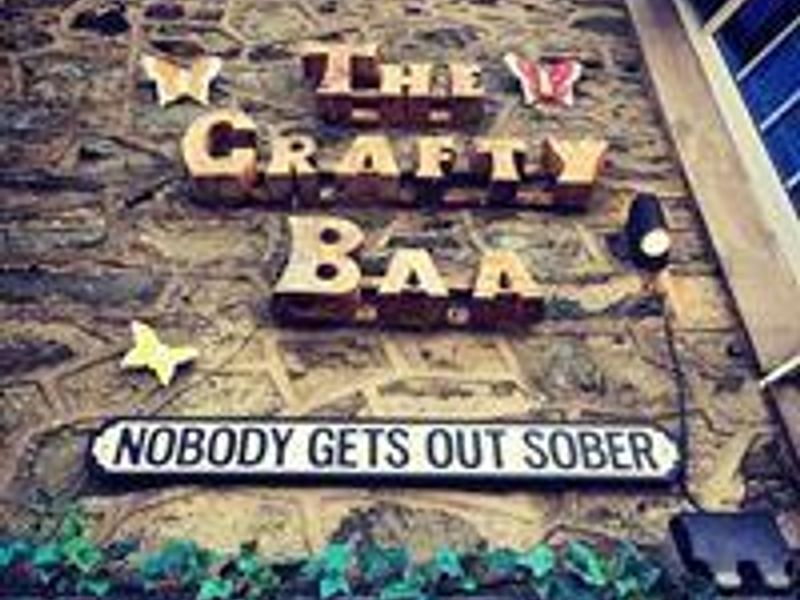 Crafty Baa frontage. (Pub, External, Sign). Published on 07-11-2018