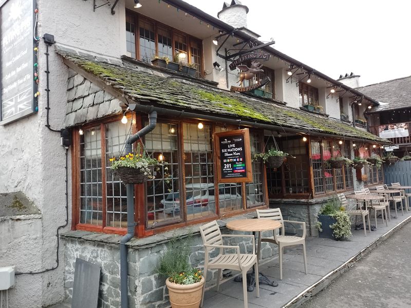 Flying Pig, Bowness 6.2.23 (Will Larter). (Pub, External, Key). Published on 23-12-2023