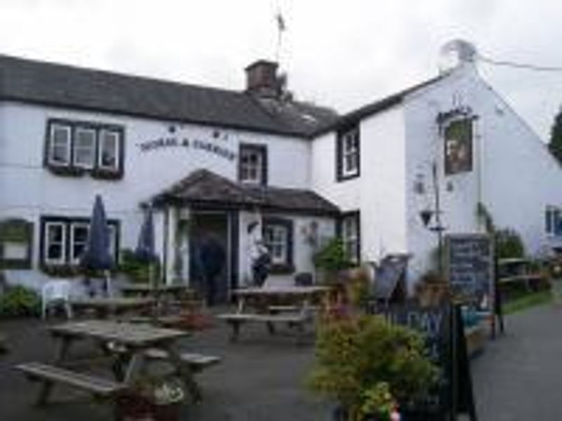 Horse & Farrier at Dacre. (Pub, External, Key). Published on 01-01-1970