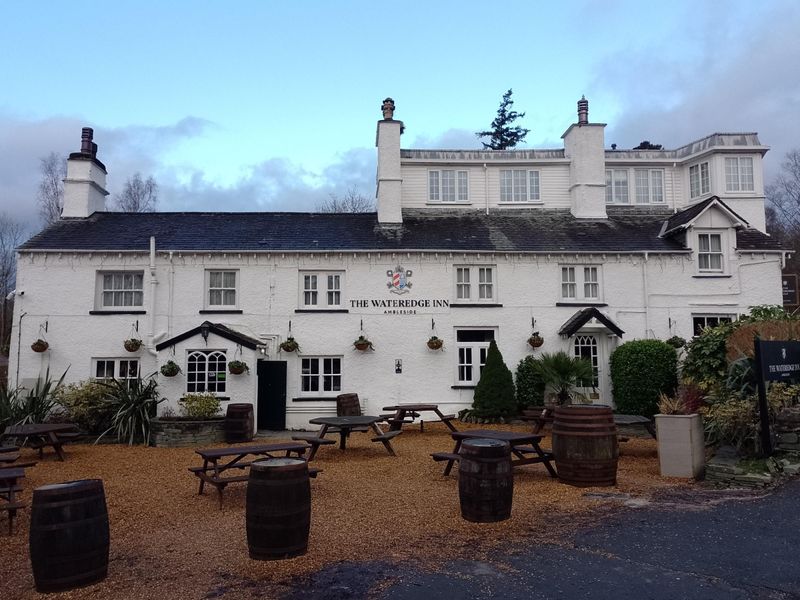 Wateredge Inn, Ambleside 19.12.23 (Will Larter). (Pub, External, Key). Published on 23-12-2023