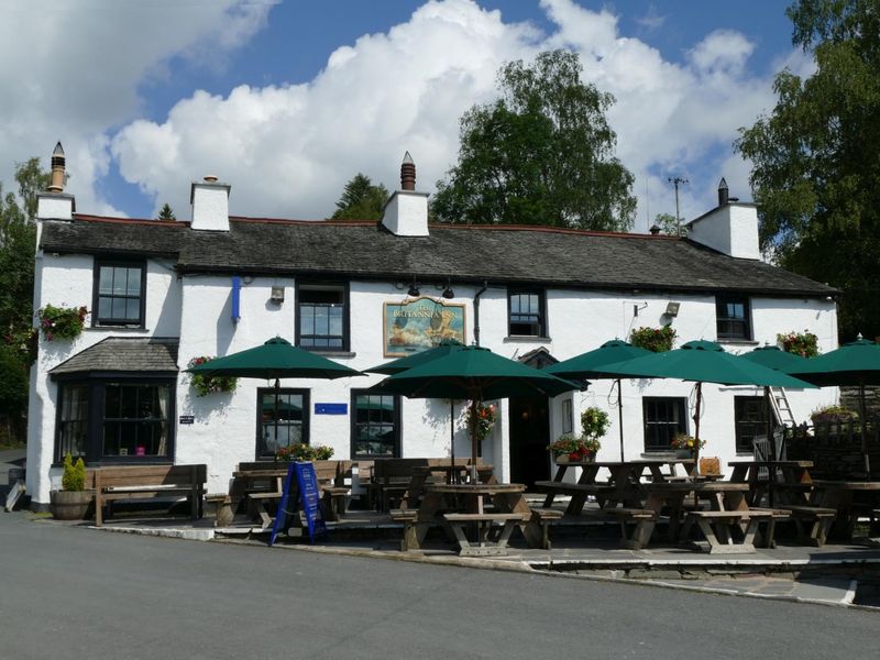 Britannia Inn Elterwater. (Pub, External, Garden, Key). Published on 01-01-1970 