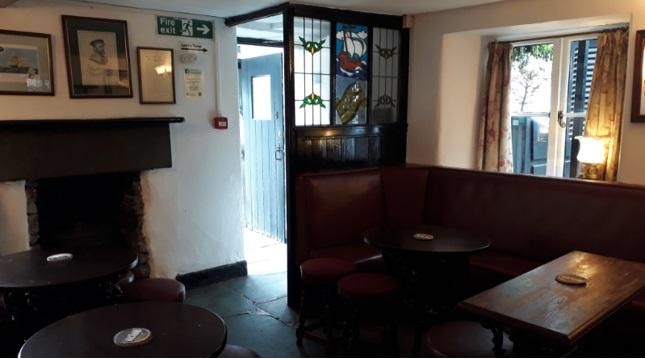 Britannia Inn Interior. (Pub, Bar). Published on 09-06-2020