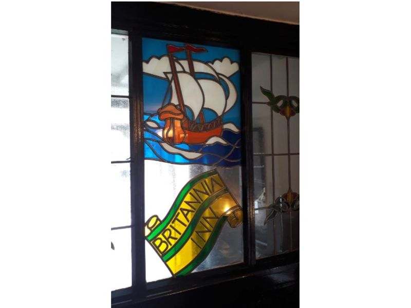 Britannia Inn interior. (Pub, Bar). Published on 09-06-2020