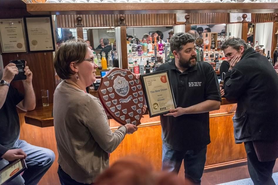 New Union POTY. (Pub, Publican, Award). Published on 04-08-2019