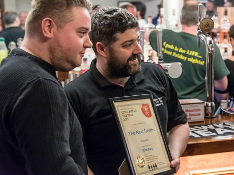 New Union CPOTY. (Pub, Publican, Award). Published on 04-08-2019