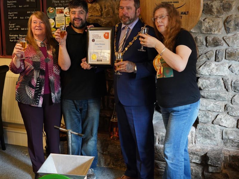 NCPOTY Award. (Pub, Publican, Award, Key). Published on 10-01-2019