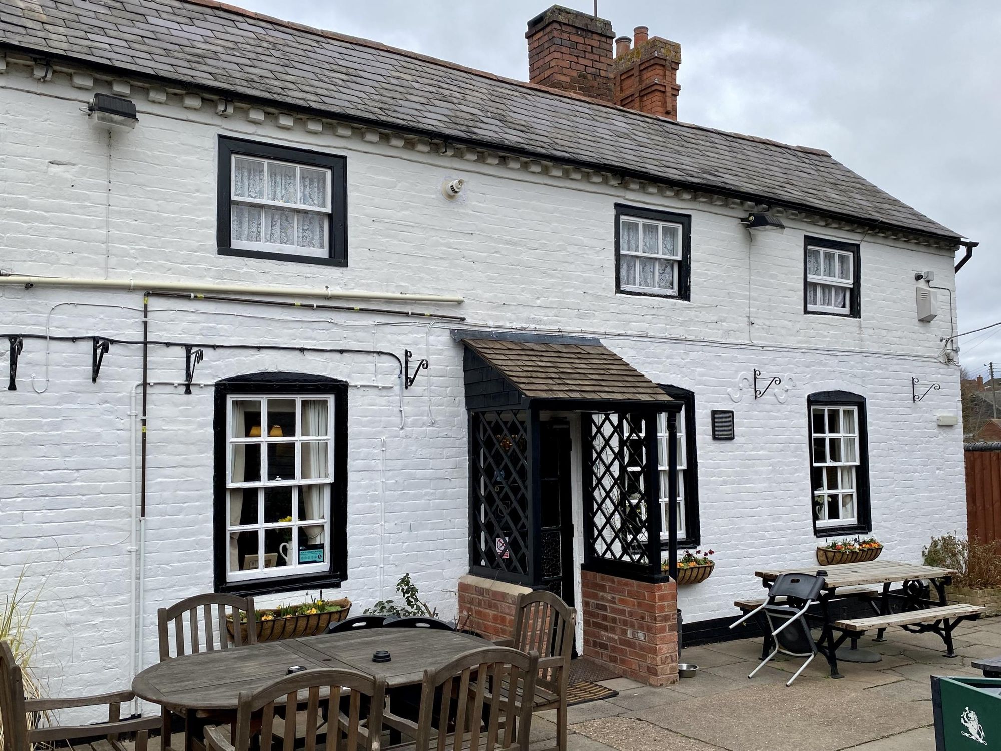 Back of the Kings Arms, February 2022. (External). Published on 09-02-2022