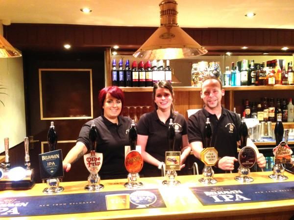 Opening day bar staff 13 Nov 2014. (Bar). Published on 14-11-2014