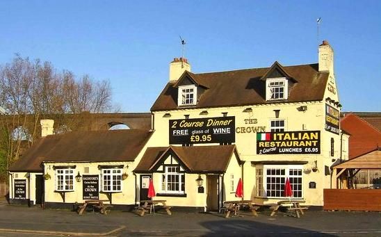 Crown , now demolished(© P L Chadwick Creative Commons Licence). (Pub, External, Key). Published on 30-12-2012
