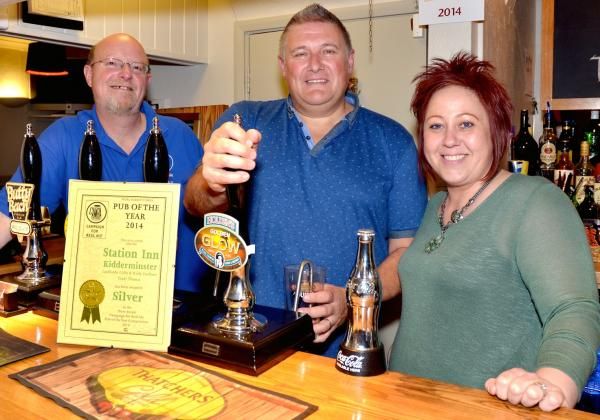 Wyre Forest CAMRA Silver Pub of the Year 2014. Photo: Colin Hill. (Award). Published on 15-02-2015