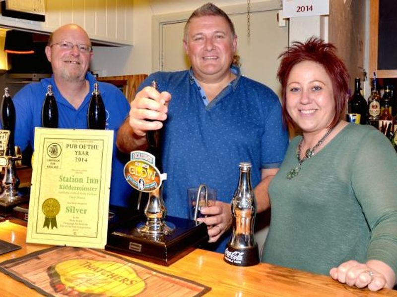 Wyre Forest CAMRA Silver Pub of the Year 2014. Photo: Colin Hill. (Award). Published on 15-02-2015
