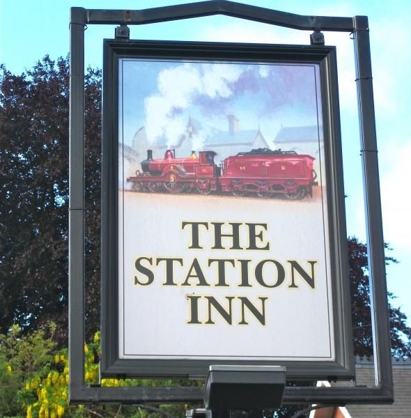Station Inn pub sign 2013. (Sign). Published on 09-06-2013