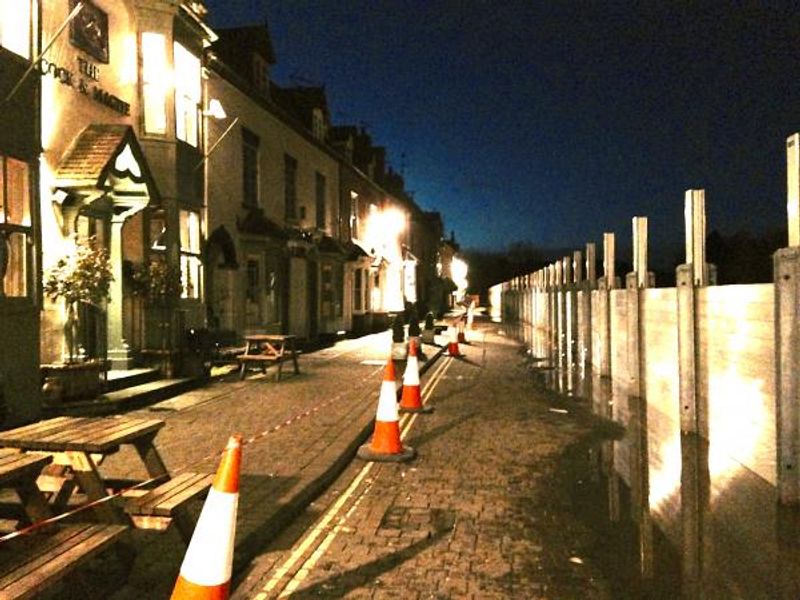 Severn in flood Feb 2014. (External). Published on 23-02-2014 