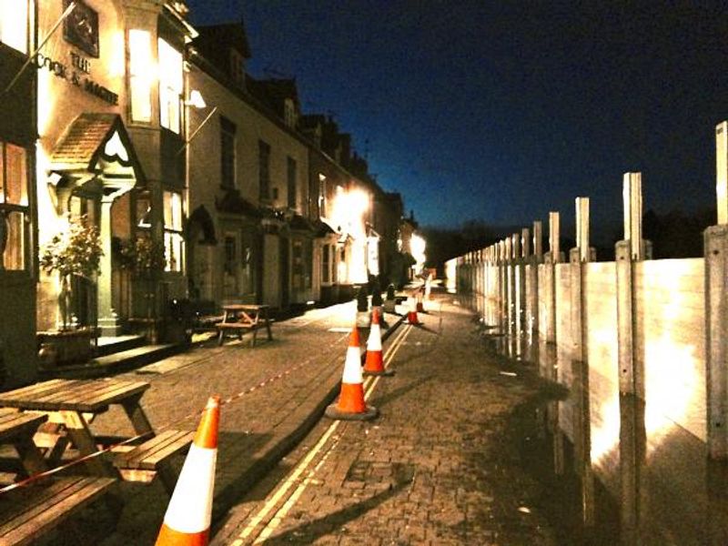 Severn in flood Feb 2014. (External). Published on 23-02-2014