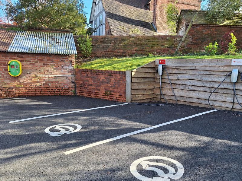 EV charging bays March 2024. Published on 26-03-2024 