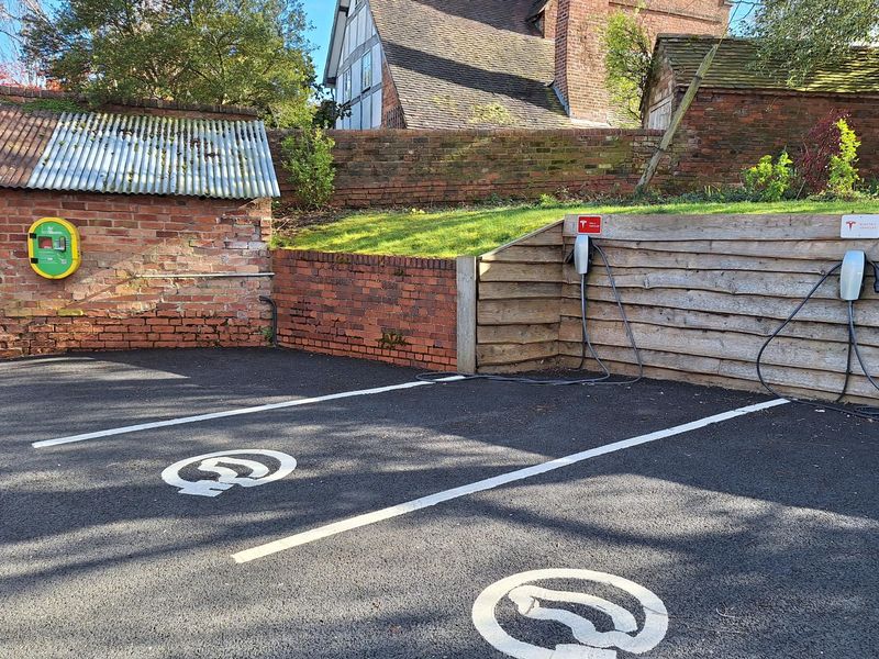 EV charging bays March 2024. Published on 26-03-2024