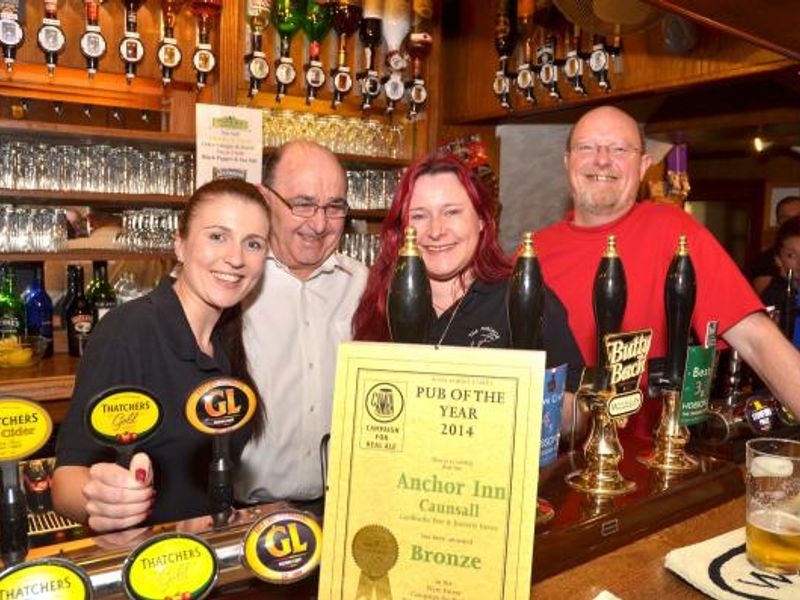 Wyre Forest CAMRA bronze Pub of the Year 2014. Photo: Colin Hill. (Award). Published on 15-02-2015