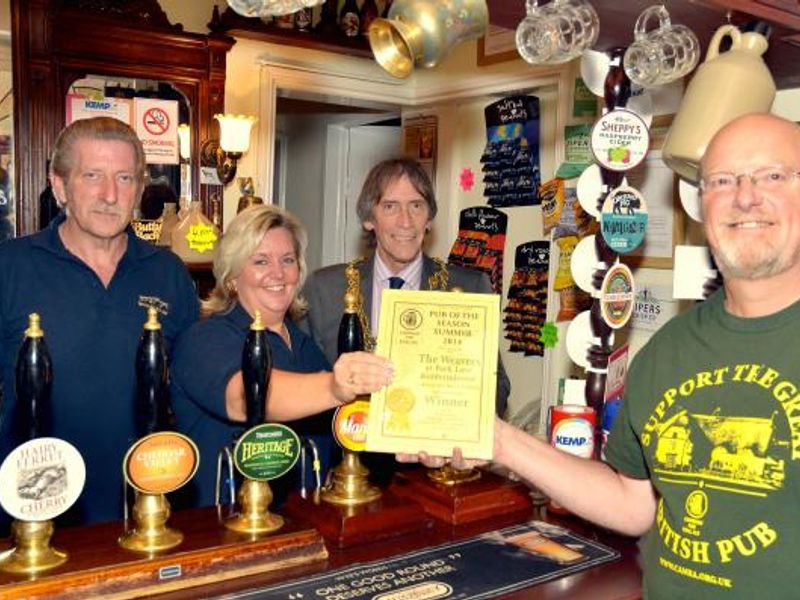 Pub of the Season Summer 2014. (Award). Published on 07-11-2015 