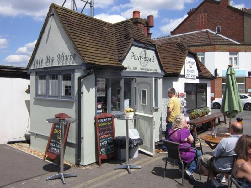 Platform 3 - Claygate. (Pub, External, Key). Published on 28-06-2015