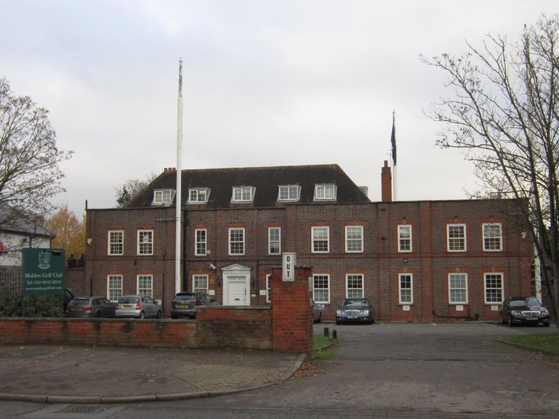 Malden Golf Club. (Pub, External, Key). Published on 16-11-2018