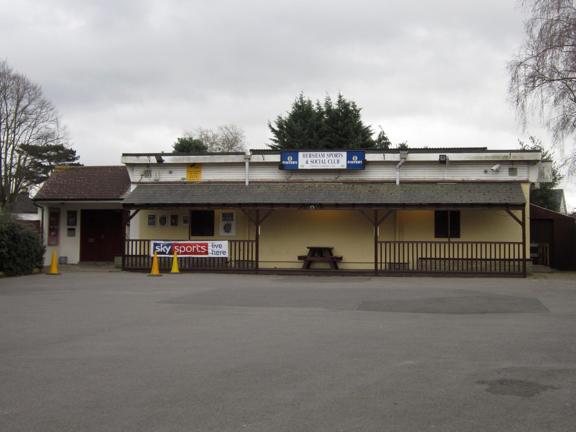 Hersham Sports & Social Club. (Pub, External, Key). Published on 15-01-2019