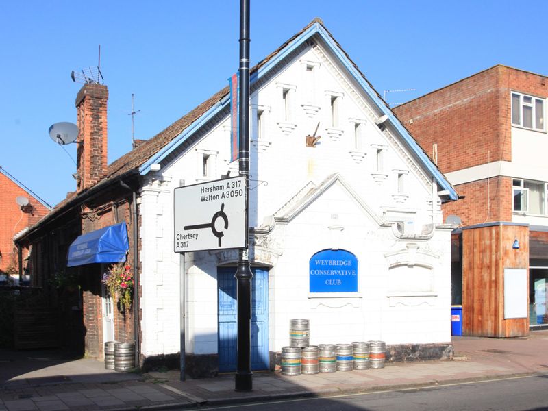Weybridge Conservative Club. (Pub, External, Key). Published on 16-10-2018