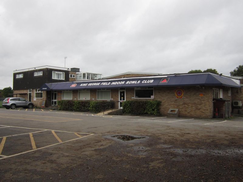 King George Field Indoor Bowls Club - Chessington. (Pub, External, Key). Published on 01-10-2017