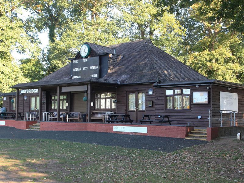 Weybridge Cricket Club. (Pub, External, Key). Published on 04-10-2018