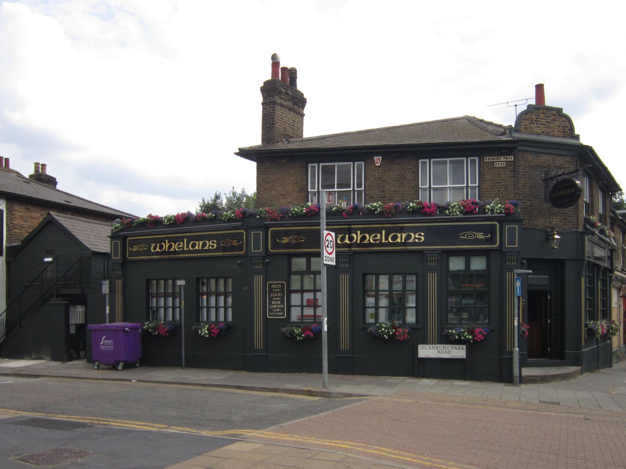 Whelans - Kingston. (Pub, External, Key). Published on 24-07-2018
